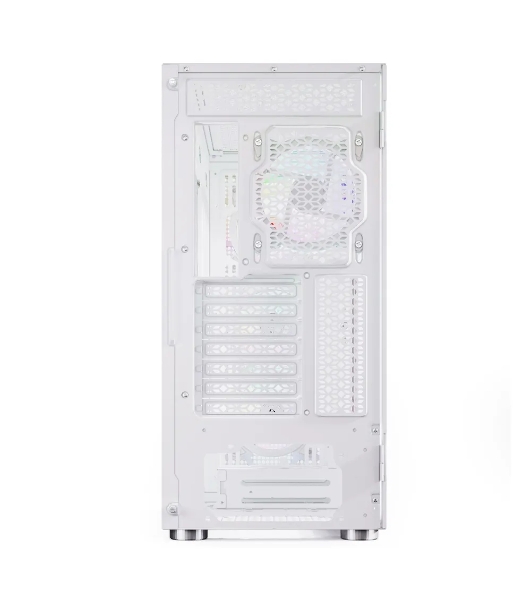 Компьютерный корпус ABR Quantum белый (1хUSB Type-C, 2хUSB 2.0, HD Audio, 4xRGb Fan, ATX, E-ATX)