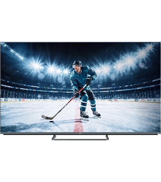 Телевизор Haier 55' DH1ZH0D00RU серебристый MiniLED 4K UHD 60Hz Android TV 2GB/32GB