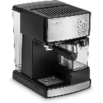 Кофеварка рожковая Vitek VT-1514 (BK) нержавеющая сталь/черный, исп. кофе - молотый, 1.65 л, 1238 Вт, 15 бар, фото 1