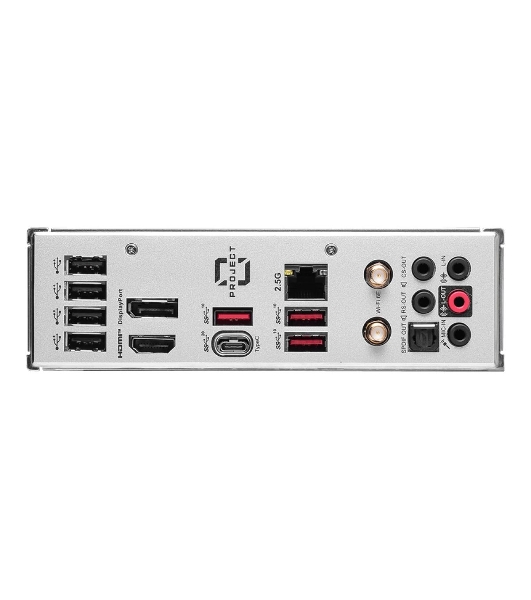 Материнская плата MSI B760M PROJECT ZERO,(Обратное подключение разъемов) LGA 1700, Intel B760, 4xDDR5, 4xSATA, 2xM.2, 1xPCIe 5.0 x16, 1xPCIe 4.0 x4, 1xPCIe x1, 1xHDMI, 1xDP, 3xUSB 3.2 Gen 2, 4xUSB 2.0, 1xUSB 3.2 Gen 2x2, 1x 2.5Gb LAN, 5x3.5 мм, 7.1, mATX