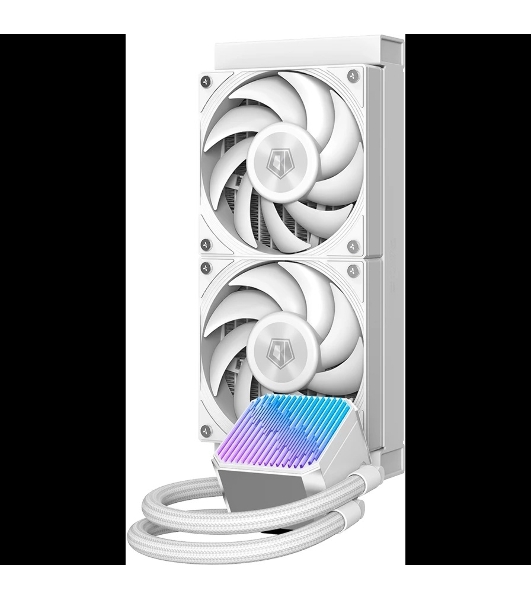 Система жидкостного охлаждения ID-Cooling DX240 Max белый 120мм алюминий+медь 2150rpm 32.5db 4-pin 300W