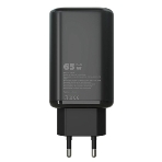 Сетевое зарядное устройство MORE CHOICE NC79a 1USB+2Type-C 3.0A PD 65W быстрая зарядка для Type-C 2м, черный, фото5