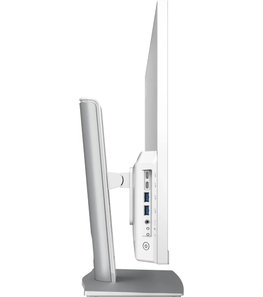 Моноблок MSI Modern AM242P 1M-1020XRU 23.8' Full HD Core 7 150U (1.8) 16Gb SSD 512Gb Graphics без ОС GbitEth WiFi BT 120W клавиатура мышь Cam белый 1920x1080 (9S6-AE0722-1465)