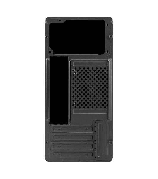 Корпус ExeGate BAA-503-UNS500, Mini-Tower, чёрный, 1 x 80/90 мм, БП 500 Вт