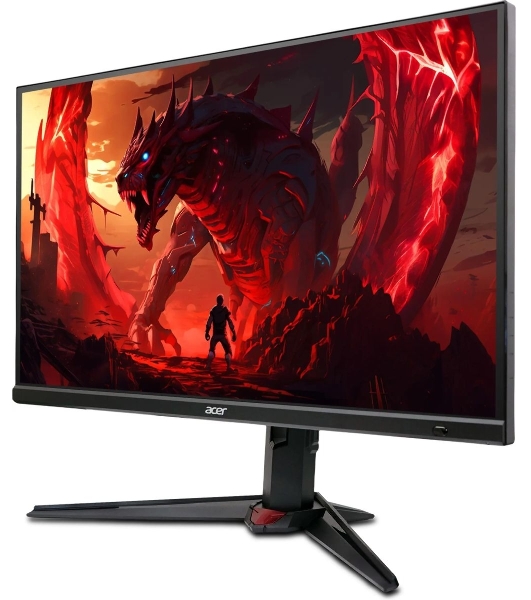 Монитор 27' Acer XV272KV5bmiiprx IPS 3840x2160, 160 Гц, 1 мс, 16:9, 400 кд/м², 2xHDMI 2.1, DP 1.4, 3.5 Jack, динамики (2x2 Вт), DisplayHDR 400, HDR10, FreeSync Premium, VESA 100x100, черный