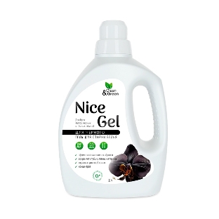 Гель для стирки Clean&Green CG8354 Nice Gel для черного белья (концентрат) 2 л. (ПЭНД)