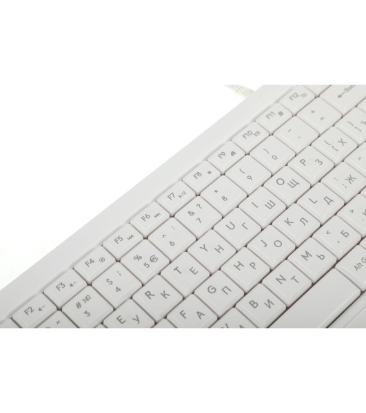 Комплект клавиатура+мышь A4Tech FStyler F1512 проводной, USB, 1200 DPI, белый
