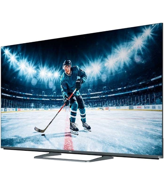 Телевизор Haier 55' DH1ZH0D00RU серебристый MiniLED 4K UHD 60Hz Android TV 2GB/32GB