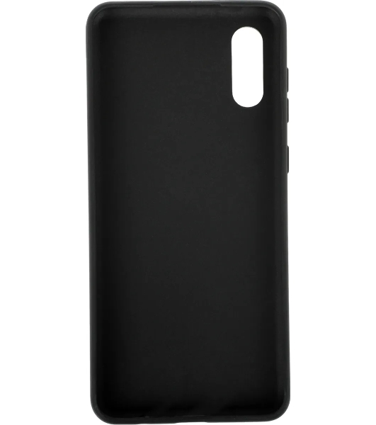 Чехол (клип-кейс) BoraSCO Silicone Case для Samsung Galaxy A02 черный