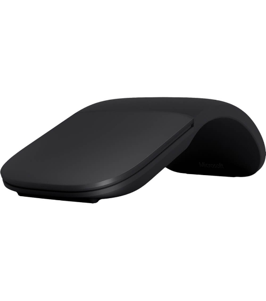 Мышь беспроводная Microsoft Surface Arc Mouse черный, 1000 dpi, Bluetooth, кнопки - 2
