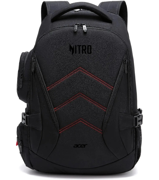Рюкзак для ноутбука 15.6' Acer Nitro OBG313 черный/красный полиэстер (ZL.BAGEE.00G)