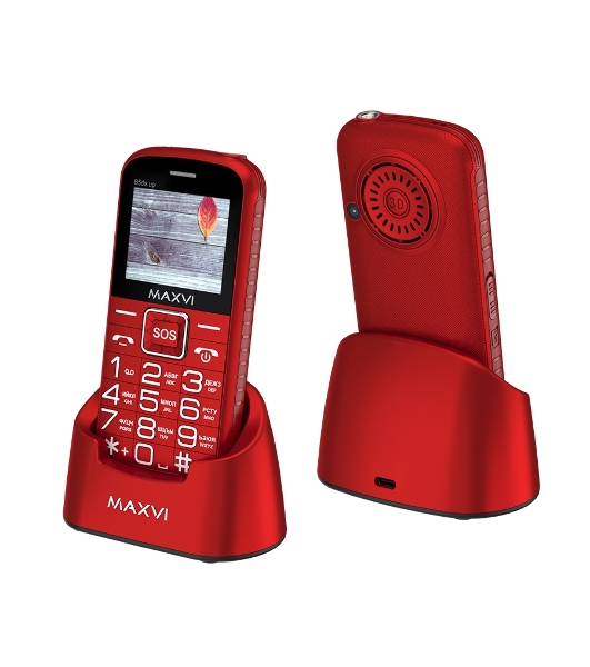 Мобильный телефон Maxvi B5ds up красный