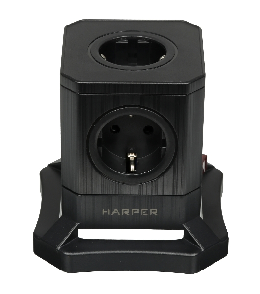 Сетевой фильтр HARPER UCH-730 Black PD3.0