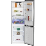Холодильник Beko B3RCNK362HX нержавеющая сталь двухкамерный 220/100л морозилка снизу Total No Frost, фото2