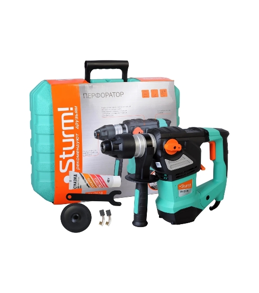 Перфоратор Sturm RH2518, SDS-plus, 1850 Вт, 7 Дж, от сети