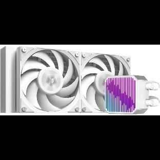 Система жидкостного охлаждения ID-Cooling DX240 Max белый 120мм алюминий+медь 2150rpm 32.5db 4-pin 300W