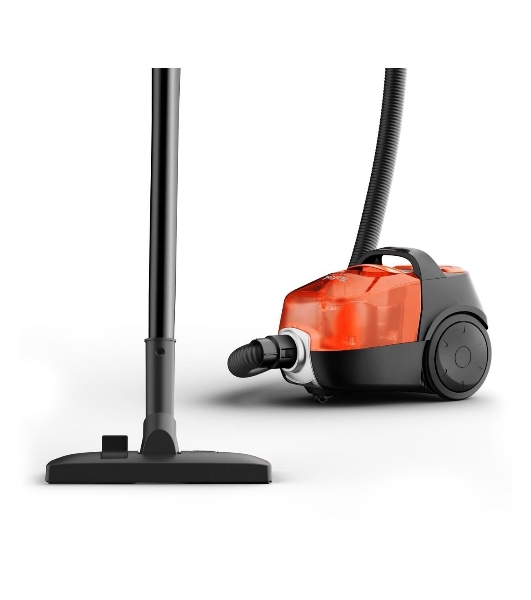 Пылесос Tefal MICRO SPACE CYCLONIC TW3235EA оранжевый/черный, 350/1600 Вт, уборка сухая, пылесборник контейнер 1 л