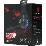 Гарнитура Bloody G230P чёрный, проводная, USB, подсветка, фото5