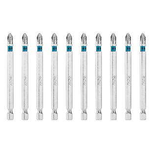 Бита Gross PH2х90мм, сталь S2, шестигр., 10 шт.