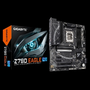 Материнская плата Gigabyte Z790 EAGLE, LGA 1700, Intel Z790, 4xDDR5, 4xSATA, 3xM.2, 1xPCIe 5.0 x16, 1xPCIe 4.0 x4, 1xPCIe 3.0 x1, 1xHDMI, 1xDP, 1x 2.5Gb LAN, 4xUSB-A 3.2 Gen 1, 1xUSB-A 3.2 Gen 2, 2xUSB-A 2.0, 1xUSB-C 3.2 Gen 2, 3x3.5 мм, 7.1, ATX