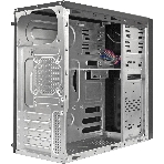 Компьютерный корпус Minitower ExeGate EX299312RUS MA-373X-UNS500 (mATX, БП UNS500 с вент. 12см, 2*USB, аудио, черный), фото2