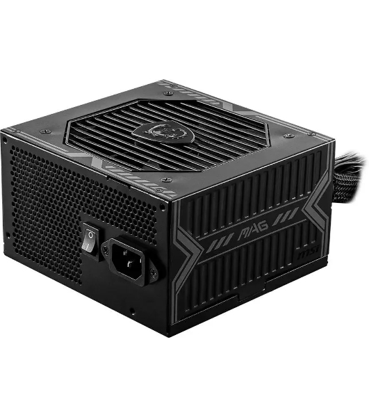 Блок питания MSI MAG A650BN, 650Вт, 80 PLUS Bronze, 120мм, черный