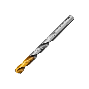 Сверло спиральное по металлу Denzel 12 x 151мм, Р6М5, Golden Tip