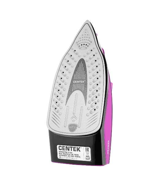 Утюг Centek CT-2355 фиолетовый, 2500 Вт, 45 г/мин, 160 г/мин, 270 мл