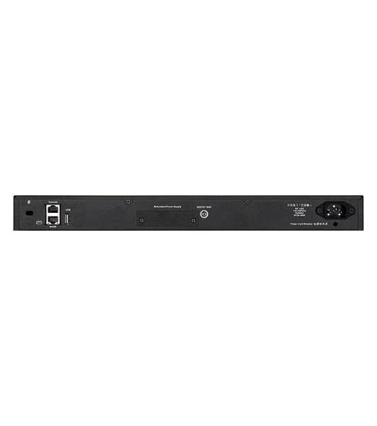 Коммутатор D-Link DGS-3130-54PS/B2A, 48×1 Гбит/с + 2×10 Гбит/с Base-T + 4×10 Гбит/с SFP+, управляемый