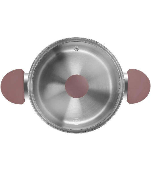 Кастрюля Rondell Bueno RDS-1588 (ST) сталь 1588 Кастрюля с/кр 24 см 4,8 л Bueno Rondell