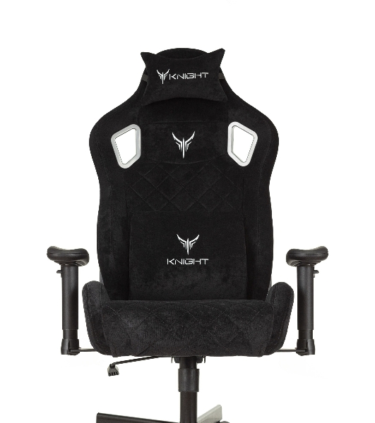 Кресло Бюрократ Knight Outrider Light-20 черный, ткань, 120 кг, механизм качания