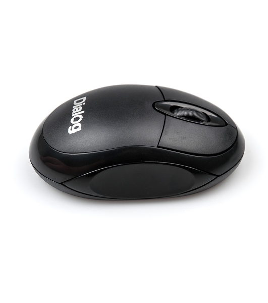 Мышь беспроводная Dialog Comfort MROC-10U черный, 1200 dpi, радиоканал, USB, кнопки - 3