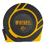 Рулетка геодезическая Denzel 20 м х 15 мм, закрытый корпус, фиберглассовая лента, фото 1