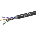 Кабель информационный Suprlan Premium 01-1012-2, cat.5e FTP 4 пары X24AWG PVC внутренний, 305м, серый, фото 1