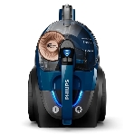 Пылесос Philips FC9733/01 синий/черный, 470/2100 Вт, уборка сухая, пылесборник контейнер 2 л, фото 1