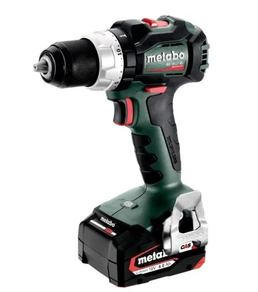 Дрель-шуруповерт Metabo BS 18 LT BL 602325500, Аккумуляторный, 18В, 2 АКБ, Кейс