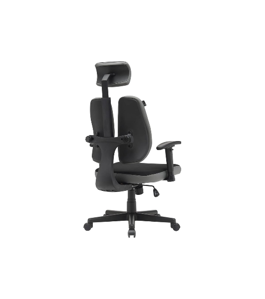 Кресло Cactus CS-CHR-MC03-BKGY черный, сетка