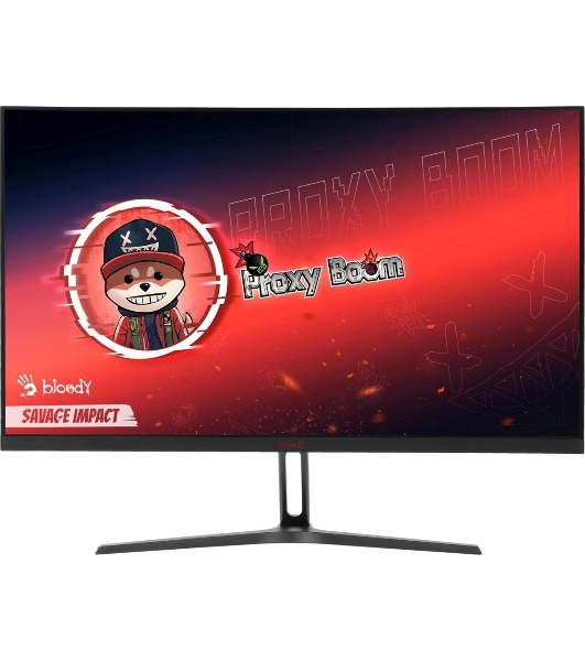 Монитор 27' Bloody MN270F IPS 1920x1080, 180 Гц, 1 мс, 16:9, 300 кд/м², 2xHDMI, 1xDP, 1x3.5 мм, черный