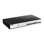 Коммутатор D-Link DGS-1210-10MP/F1A, 8×1 Гбит/с + 2×1 Гбит/с SFP, настраиваемый, фото2