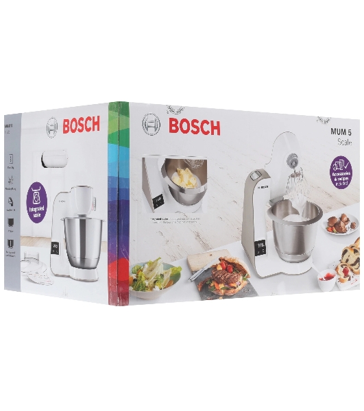 Комбайн Bosch MUM5XW20 белый/бежевый