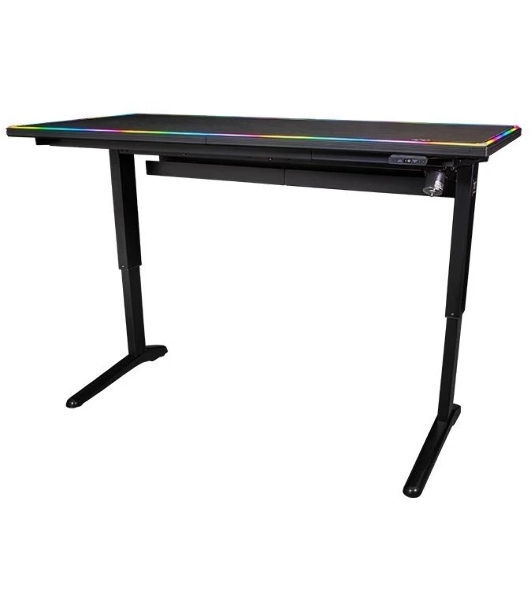 Стол игровой Thermaltake Gaming Desk Level 20 BattleStation Black, Electric, RGb, none Black, Electric, RGb, none