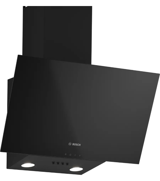 Вытяжка наклонная Bosch DWK63PJ60T чёрный, 60 см, 360 м³/ч, 54 дБ
