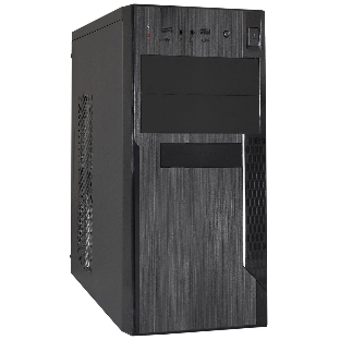 Компьютерный корпус Minitower ExeGate EX299311RUS MA-373X-UNS450 (mATX, БП UNS450 с вент. 12см, 2*USB, аудио, черный)