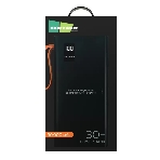 Портативный аккумулятор More choice (4620202550576) PB22-30 с кабелем 2USB 2.1A - 30000mAh черный, фото6