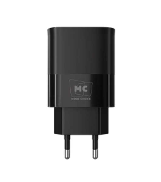 Сетевое зарядное устройство MORE CHOICE (4620202553478) NC67i СЗУ 1Type-C 3.0A PD 20W, черный