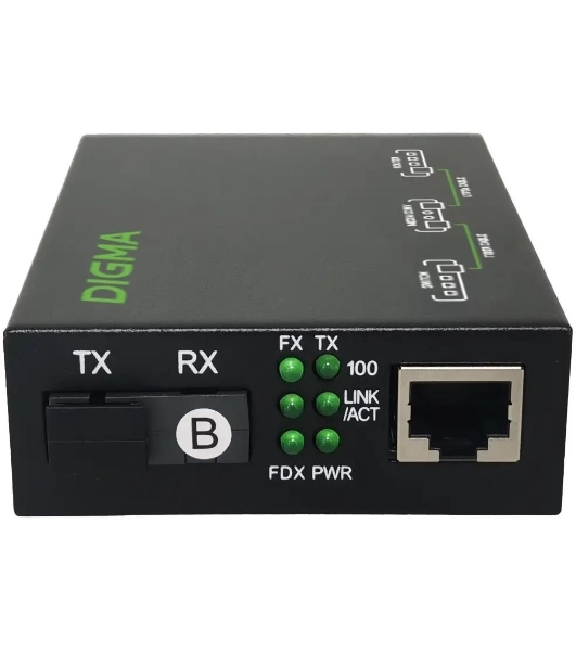 Медиаконвертер Digma DMC-1F53-20B