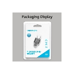Кард-ридер Vention CLMH0/серый/OTG USB 2.0 CM/MicroSD/USB Type-C/металл, фото10