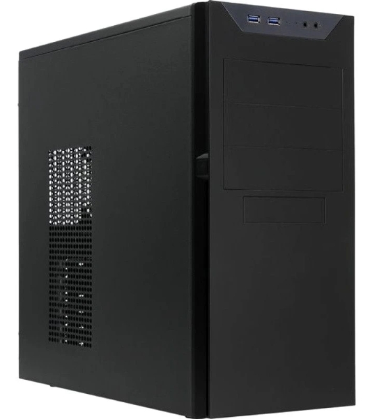 Компьютерный корпус MidiTower Powerman BA833 черный (без блока питания)