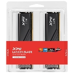 Оперативная память XPG Lancer Blade, DDR5, 32GB (2x16GB), 6000MHz, CL30, DIMM, с радиаторами, RGB, черный, фото2