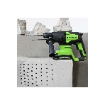 Перфоратор GreenWorks GD24SDS, SDS-plus, 24 В, 2 Дж, от аккумулятора, фото7